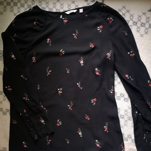 Floral Work Blouse - Picture 1 of 5